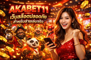 AKABET11 แพลตฟอร์มเกมออนไลน์ปลอดภัย สำหรับผู้เล่นจริง
